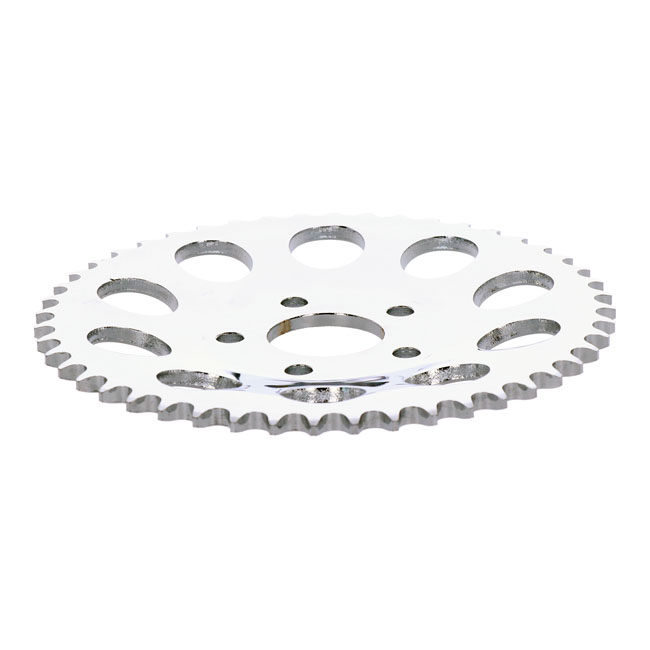 REAR SPROCKET, CHROME. 48T