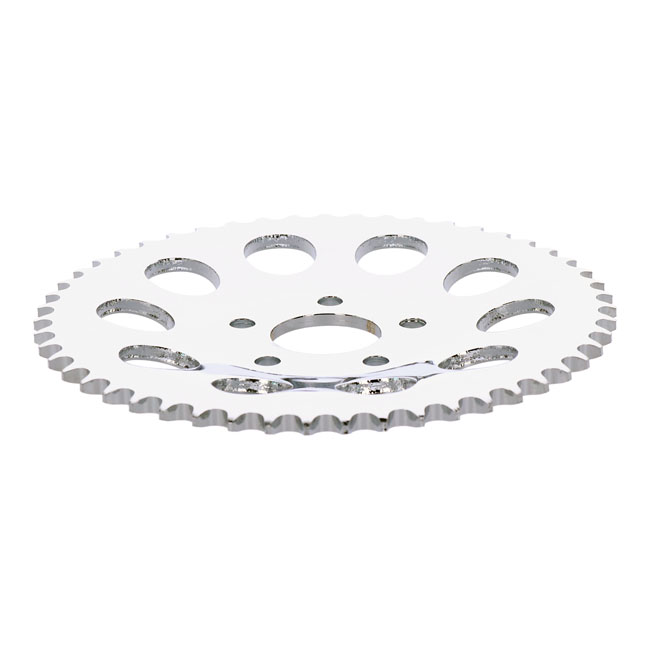 REAR SPROCKET, CHROME. 51T