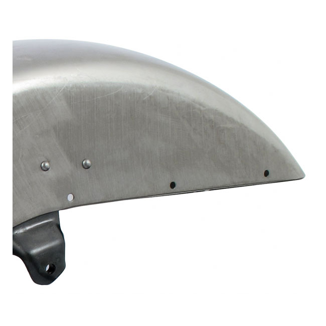 54-84 FL front fender. With holes & fender tip indent