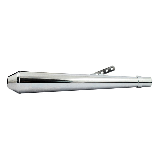 Megaton universal muffler 26" long chrome