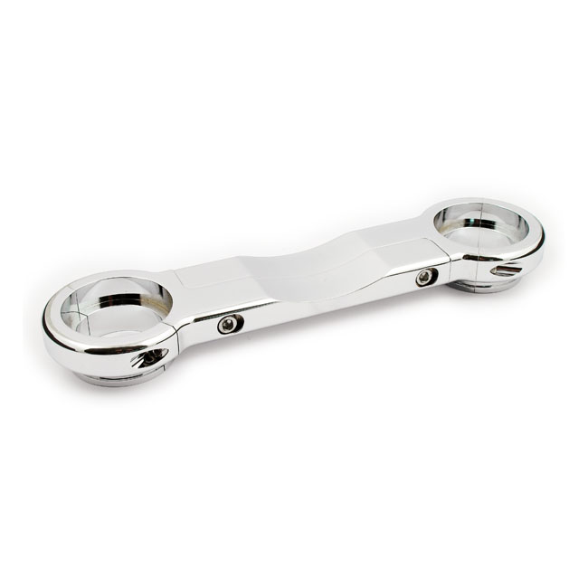 Fork brace, 41mm, solid. Chrome