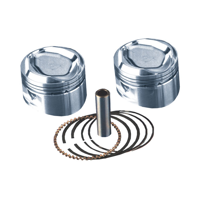 S&S, replacement Evo SuperStock piston kit. +.010"