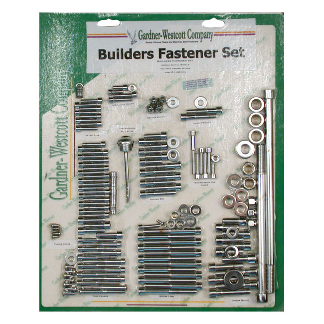 GW BUILDERS FASTENER SET, POLISH. ALLEN