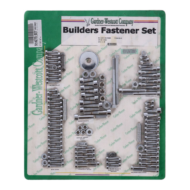 GW BUILDERS FASTENER SET, POL CHR ALLEN