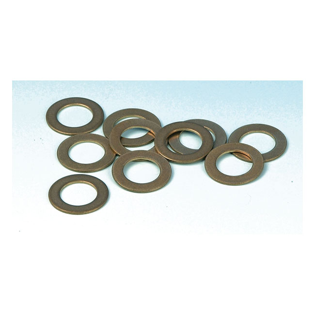 James, brass seal washers. Oil pump body plug