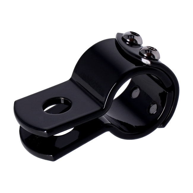 3-piece clamp 1-1/8". Black steel