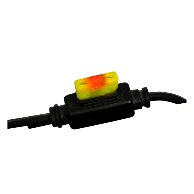 ATC fuse with LED indicator. Yellow, 20A