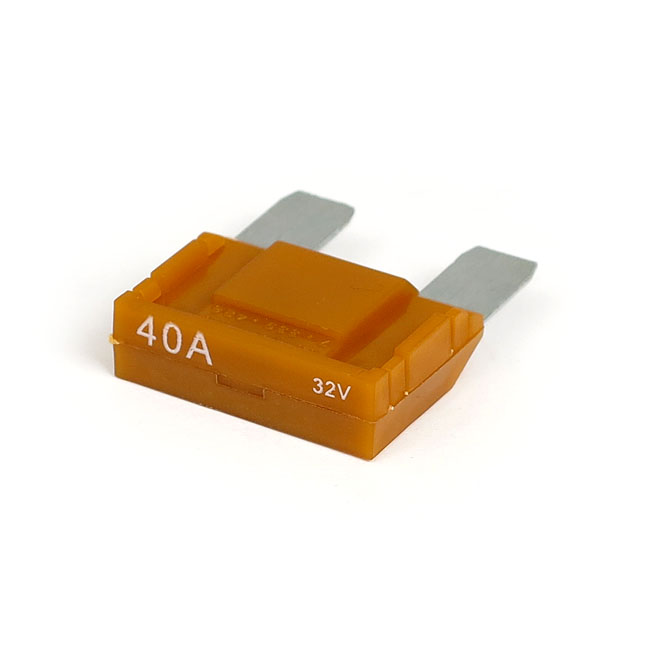 Maxi fuse with LED indicator. Amber, 40A