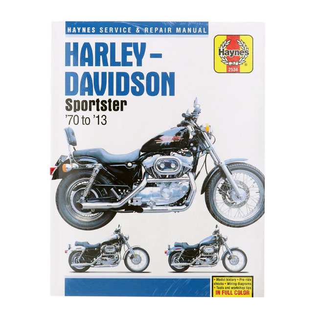 Haynes, service manual. 70-13 XL Sportster