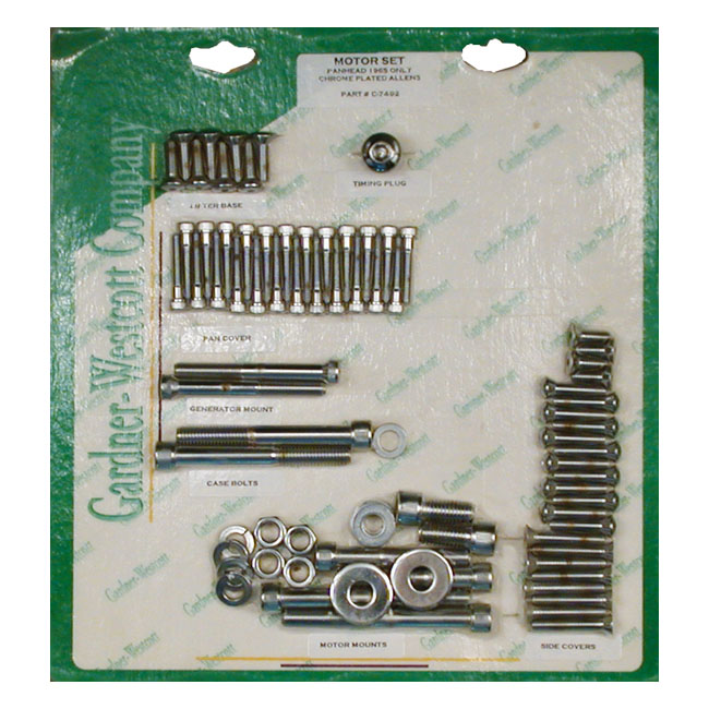 MOTOR SCREW SET, ALLEN