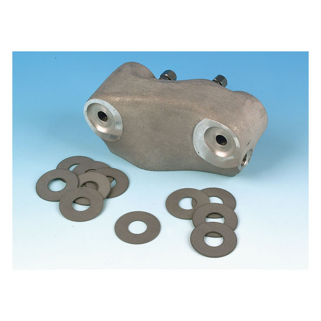 James, valve guide gasket. .045" paper/steel core