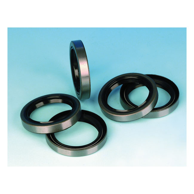 James, sprocket shaft oil seal. Metal OD