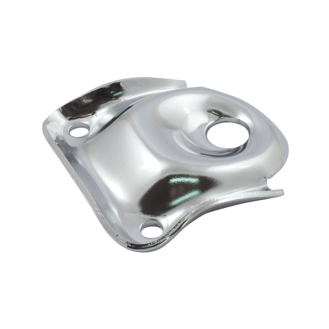 Mounting bracket for 7" headlamp. Chrome