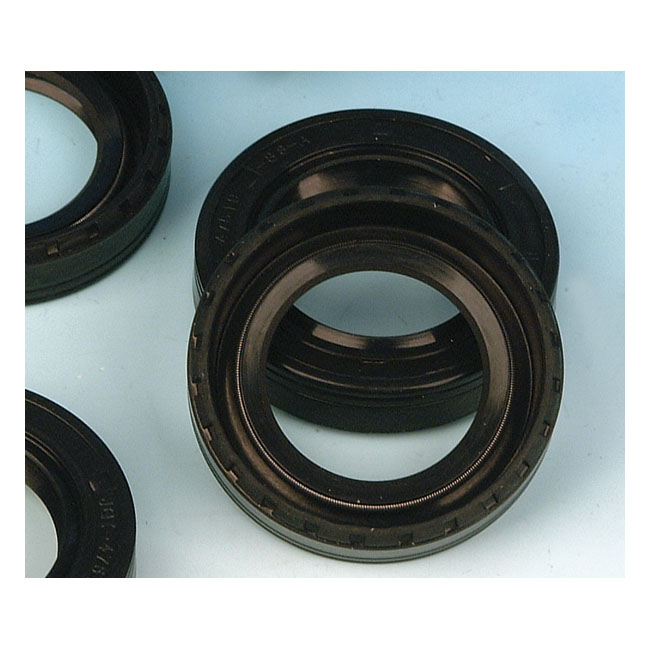 James, swingarm/wheel seal set. Rubber OD