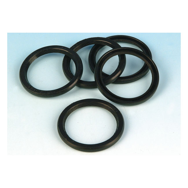 James, oil seal transmission maindrive gear. Rubber OD