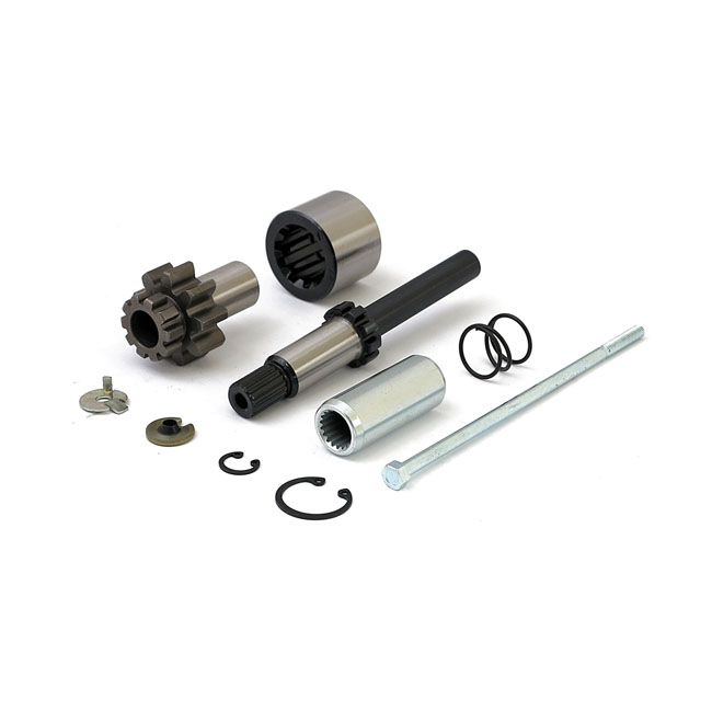 Jackshaft kit, starter motor for 66t ring gear