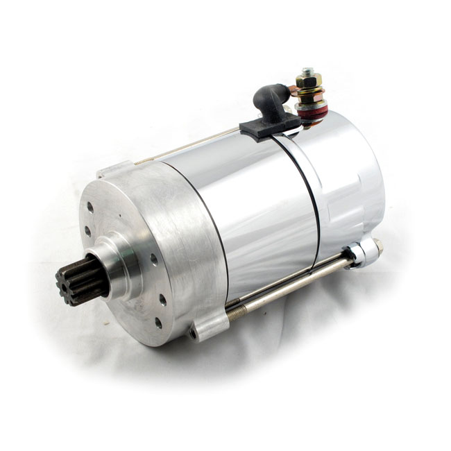 All Balls, Hitachi style starter motor. 1.4kW. Chrome