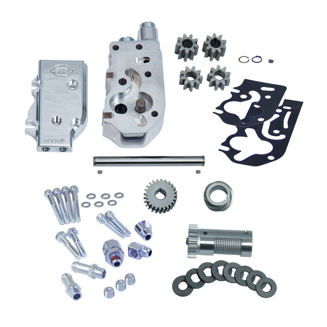 S&S, HVHP oil pump kit with gears. Universal cover