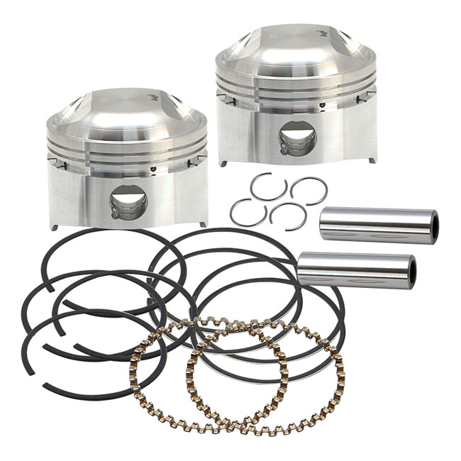 S&S, 3-1/2" bore 8:1CR piston kit. +.020"