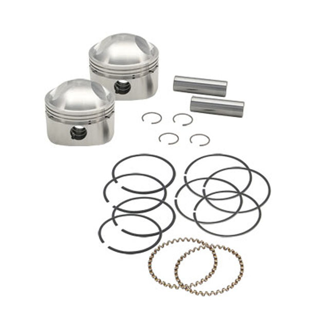 S&S, 3-7/16" forged stroker piston kit. +.060"