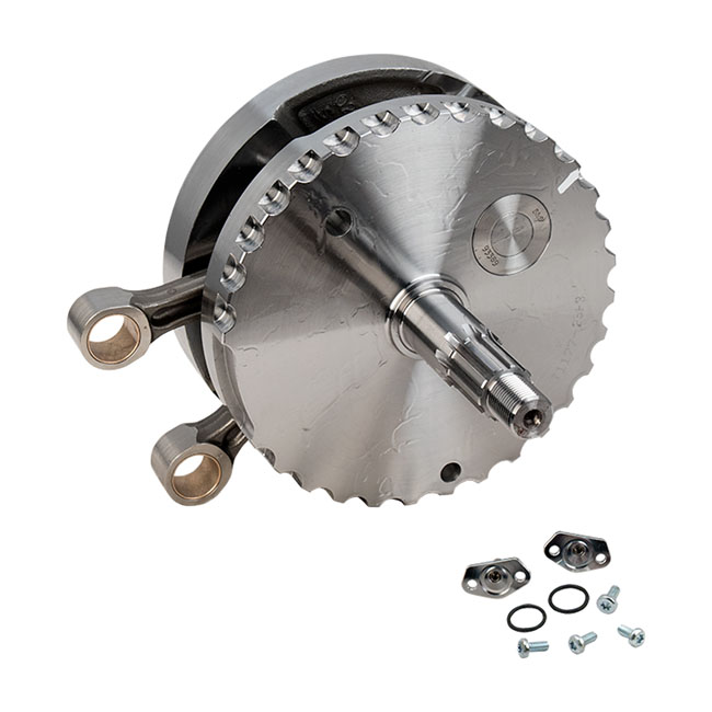 S&S, 99-06 4-1/8" stroke flywheel assembly