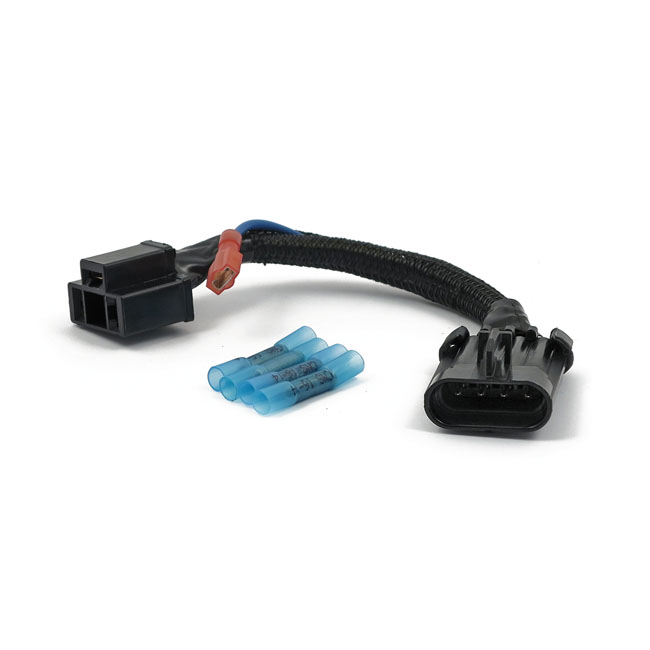 Custom Dynamics, LED headlamp adapter harness for Tourings