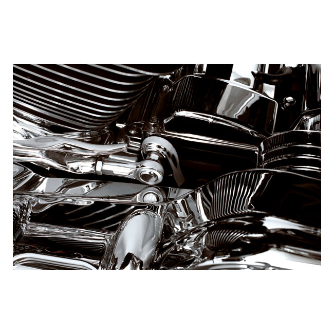 Kuryakyn, transmission arm shift cover. Chrome