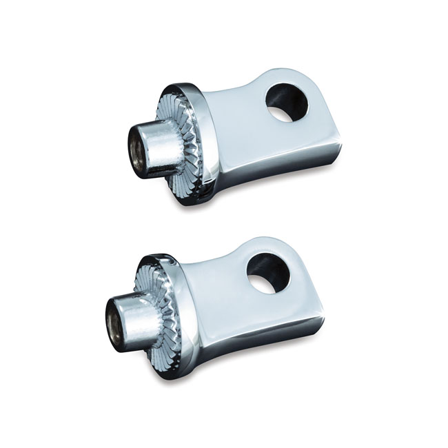 Kuryakyn, foot peg adapters. Splined