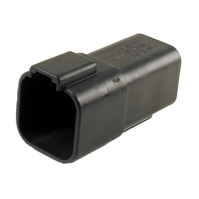 NAMZ, Deutsch connectors. Black, receptacle, 6-pins