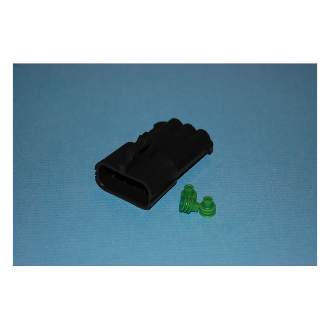 NAMZ, Delphi-Packard connector. receptacle, 3-pin