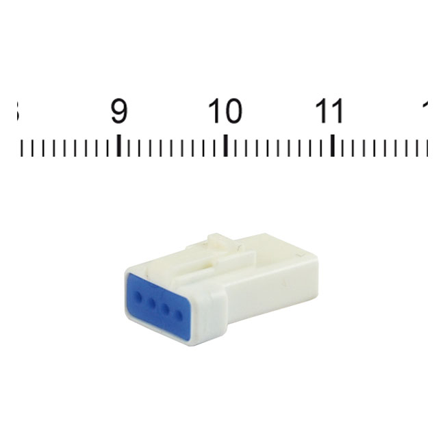 NAMZ, JST Mini connector. White, receptacle, 4-pin