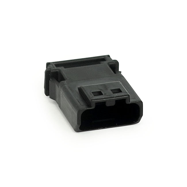 NAMZ, Deutsch MX-1900 connector. Black, receptacle, 4-pins