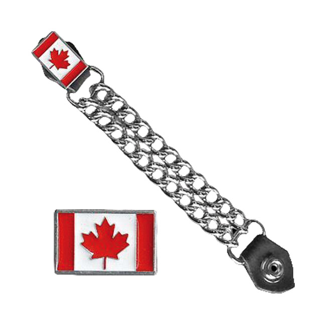 Vest extender Canadian flag