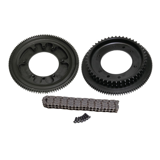 Evolution Industries, sprocket & ring gear set 49 tooth