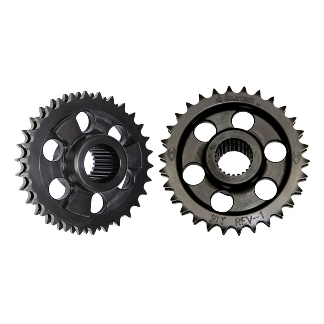 Evolution Industries, solid motor sprocket & chain kit. 30T