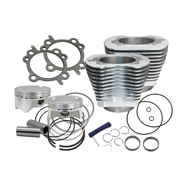 S&S, 96"/103" to 110" conversion cylinder & piston kit