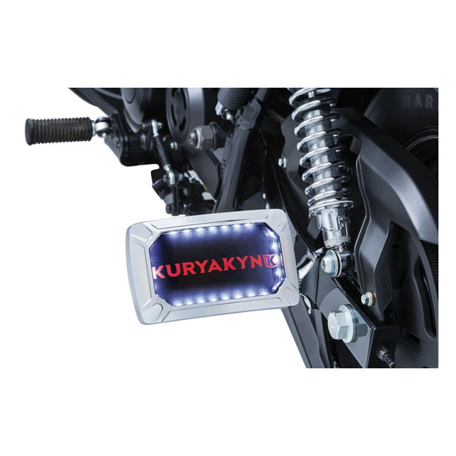 Kuryakyn, Nova curved license plate holder, horizontal