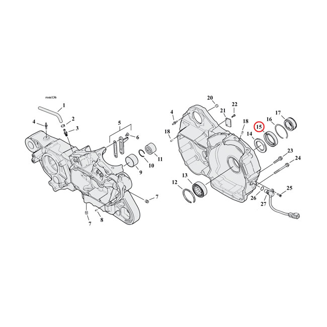 Cometic, sprocket shaft oil seals