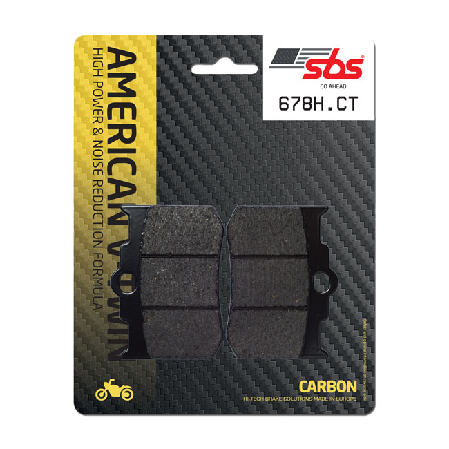 SBS brake pads street carbon tech