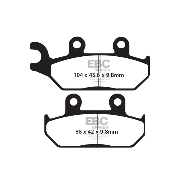 EBC Carbon X / TT series brake pads