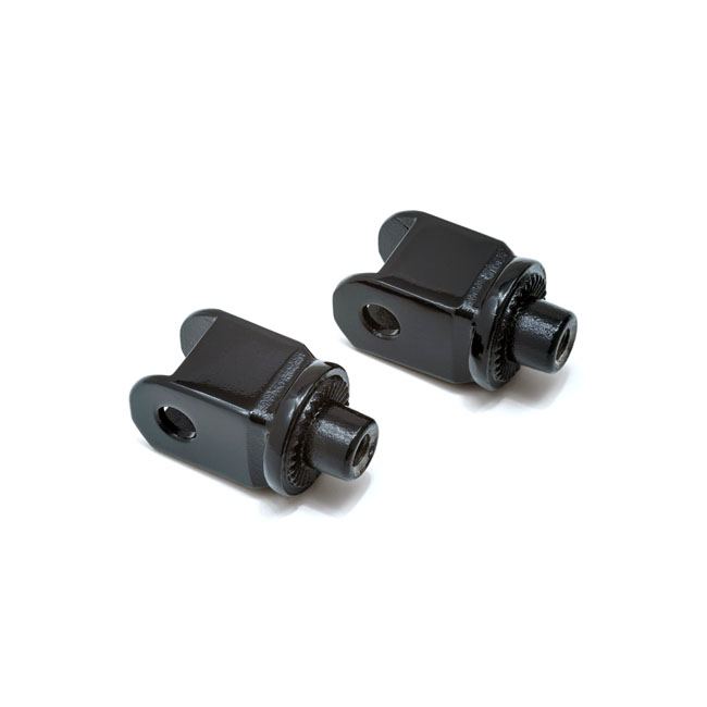 Kuryakyn, Footpeg adapter splined gloss black