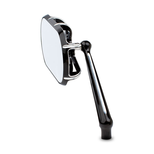 Ness 10-Gauge caged mirror left hand black