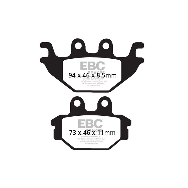 EBC Double-H Sintered brake pads