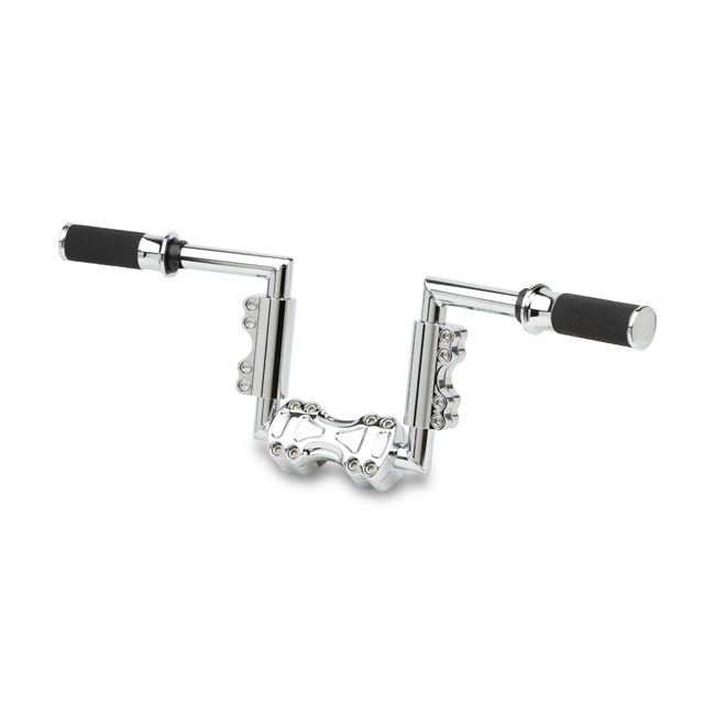 Ness Molular billet handlebar clamp chrome 1-1/4"