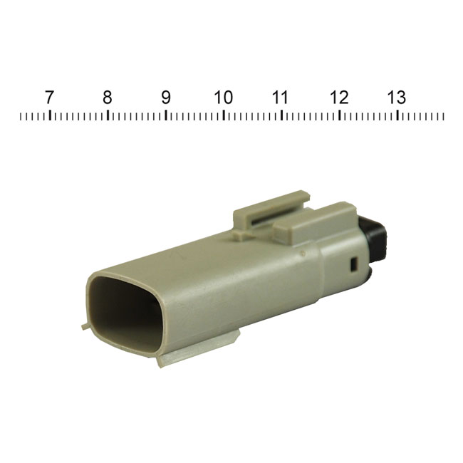 NAMZ, Molex MX-150 connector. Gray, receptacle, 3-pin