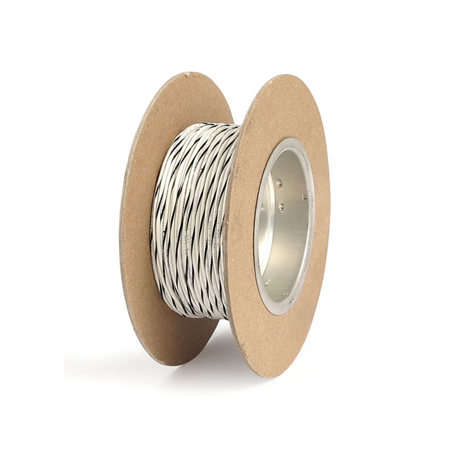 NAMZ, wire on spool. 18 gauge, 100ft. White/Black