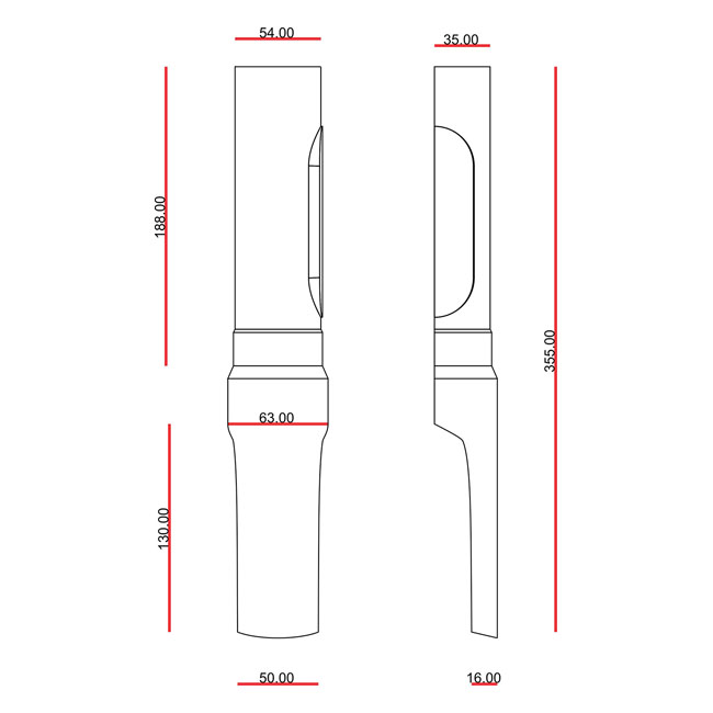 C-Racer Universal fork guards No3