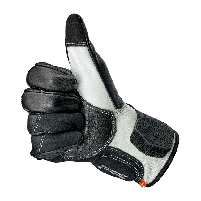 Biltwell Borrego gloves black/cement CE appr. Size XS