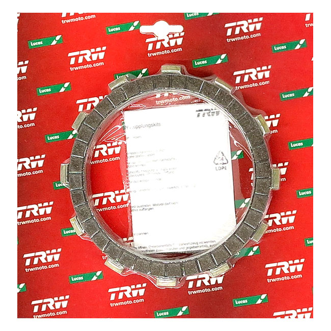 TRW clutch plate kit, frictions discs