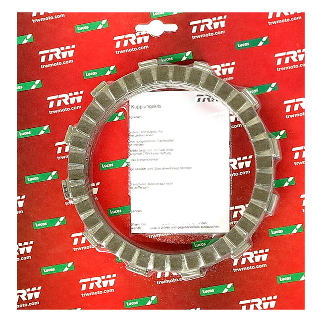 TRW clutch plate kit, frictions discs